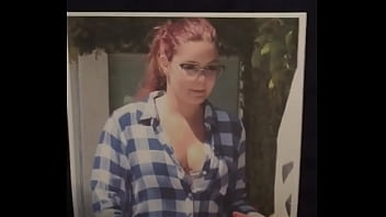Preview 1 of Lesbian Seduction Stockings - Ariel Winter Cum Tribute 4