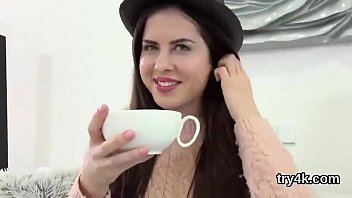 Preview 4 of Filipin Small Seks - Sensual sweetie gives oral pleasure in pov and gets pink vagina drilled