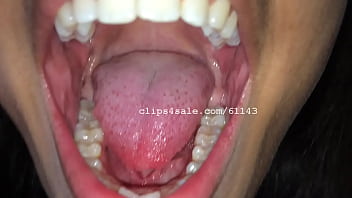 Preview 2 of Kingfisher Calendar Girls - Mouth Fetish - Brandy Mouth Video 1