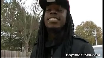 Preview 1 of Lucy Be - Blacks On Boys -Sexy Teen White Boy Fuck BBC 09