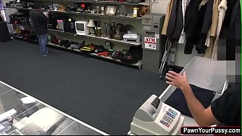 Preview 1 of Tyra Lex Black Solo - Stevie Sixx banged by pawnshop owner