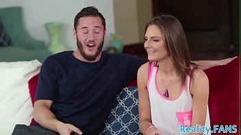 Preview 2 of Sister And Brother Xnxx Hindi - Cockriding stepdaughters loves stepdads dick