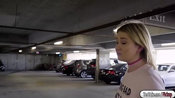 Preview 1 of Wife Licks Own Pussy - Zelda fucks for cash in the parking lot