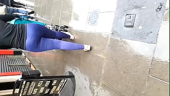 Preview 4 of Convinced Cheat - Chav Milf Pawg,  Fat Ass Street Candid - Slo Mo