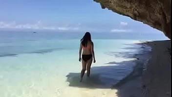 Preview 2 of Sex Japan 1080hd - Baewatch SlowMo Walk