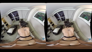 Preview 4 of Mom Brunette Connie Cater - MilfVR - Vegas MILF ft. Reagan Foxx