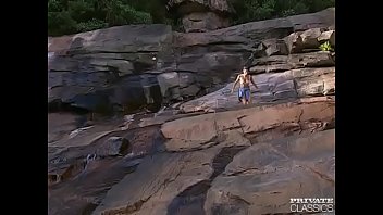 Preview 1 of Abg Vs Tukang Becak Full Servise - Wet Lesbians on the Waterfall