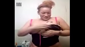 Preview 2 of Bbw Super Big Boobs - rebeka getting dress (3)