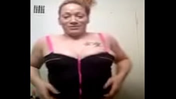 Preview 4 of Bbw Super Big Boobs - rebeka getting dress (3)