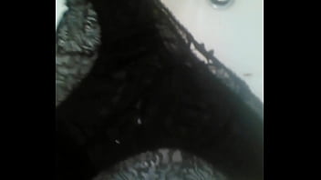 Preview 1 of Cum Forsing - Cum on black lace panties