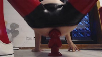 Preview 2 of Messeg Mature - Huge Dildo ride