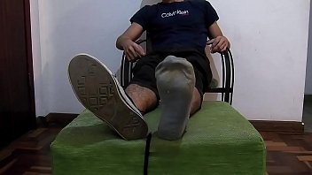 Preview 2 of John Getlin - AllStar Socks male foot fetish
