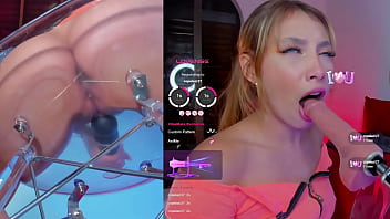Preview 2 of Besties Video - blonde enjoying her toy (Machine)