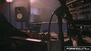 Preview 1 of Cumshot Tounge Hypno - PORNFIDELITY MILF Fucked and Facialed in the Studio