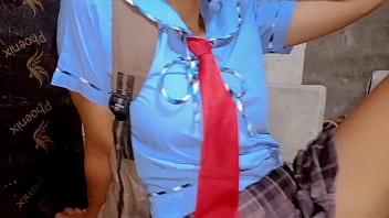 Preview 1 of Cum In Me Twice - Pinay college always cutting class to get fuck by her construction boyfriend and fucked in construction site