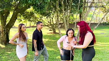 Preview 3 of Lucie Widel - ArmyBoom&#039_s spicy interview ends in a delicious threesome