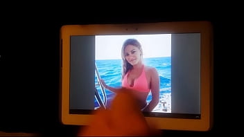 Preview 2 of Japan Vum - Cumming over ijustine Cum Tribute Justine Ezarik