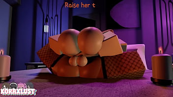 Preview 3 of Bukkake Massa - Cute couple having a romantic breeding session,  he promised her to give her triplets