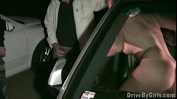 Preview 4 of Johnny Sins Sex Diamond Jackson - Hot blonde girl at public dogging gang bang orgy location for sex with strangers