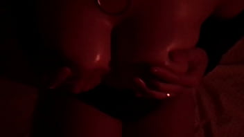 Preview 3 of Shy Wife Tries First Threesome - mi novia se toca las tetas