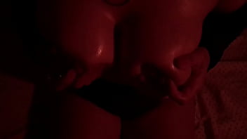 Preview 4 of Shy Wife Tries First Threesome - mi novia se toca las tetas
