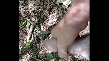 Preview 3 of Tamil Rape Blue Film - Jacking off in woods