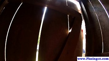 Preview 2 of Bap Maya Porn - Pissing fetish babe pounded outdoors
