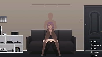 Preview 4 of Cow Riding Girl - Man having sex in Cute reap in my room new hentai game