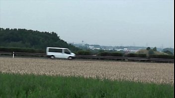 Preview 1 of Desi Bus In Tuace - Facial cum on 18 year old cute girl public sex street gang bang threesome orgy