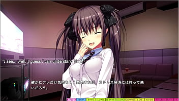 Preview 2 of Movies Tmbw - Tenioha 2 - Hinata Love Route Part 2 - Hinata Gets My &quot_Lump&quot_ In Her Throat