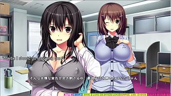 Preview 1 of Movies Tmbw - Tenioha 2 - Hinata Love Route Part 2 - Hinata Gets My &quot_Lump&quot_ In Her Throat