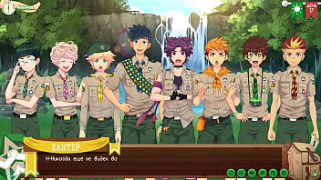 Preview 3 of Indian Xxx Lokal Vedeo Daysi - Game: Friends Camp path 2,  part 20 - Waterfall (russian voiceover)