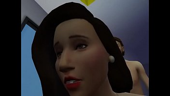 Preview 3 of Nicole Amato - Sims 4 Desk Fuck