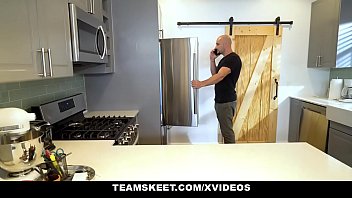 Preview 1 of Family Roleplay Fat Sister - ExxxtraSmall - Petite Blonde Stepdaughter Hime Marie Fucks Stepdad&#039_s Huge Cock