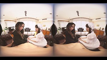 Preview 1 of Free No Card - Two cult Japanese maids in my house 2
