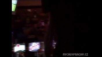 Preview 2 of Yoga Bare Fuck - Barmaid fucked and jizzed