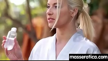 Preview 2 of Amazinger Ffm - Massage Me And Flick My Nipples 4
