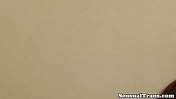 Preview 3 of Rachel Little - Redhead tranny fukcs busty babe