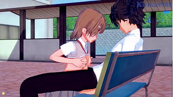 Preview 1 of Brazersz Mom - Mikoto Misaka and Kuroko Shirai and Kazari Uiharu and Toma Kamijo intense sex. - A Certain Scientific Railgun Hentai