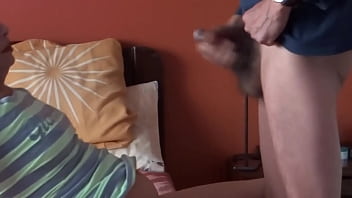 Preview 1 of Mom And Son Fuckig Video - I get two big cumshots from stepbrother,  full of milk and he wants to fuck me in the ass