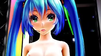 Preview 1 of Sex Full Vido - Tda Hatsune Miku Append [Fire Ball] xD