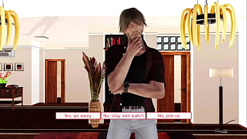 Preview 1 of Tiny Bolowjob - Max&#039_s Life Temporada 2 Cap 114 - follando con MILF rubia enfrente de su cornudo esposo