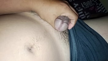 Preview 2 of Mini Girls Bf - My hairy natural cock is hard now I wanna Fuck