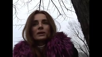 Preview 1 of Daughter Inlaw Squirting - Stunning milf with nice tits flashing in a park