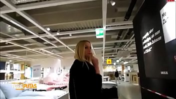 Preview 1 of Korea Machine Toys - Blondie sucks swallows pov in plumbing shop - Tubeputas