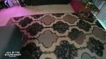 Preview 1 of Elle Le Regarde Ejaculer - Step Mom Rides Cock And Gets Pounded By Step Son Then Gets Pearl Necklace ~ Kymber Leigh