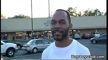 Preview 1 of Real Pornvideo - Blacks On Boys - Interracial Hardcore Bareback Sex Video 09