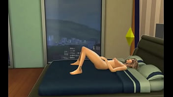 Preview 3 of Fuckvideo I N - Sim masturbates in bed