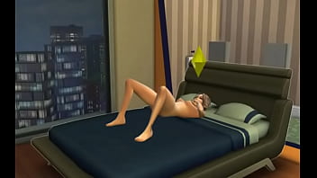 Preview 1 of Fuckvideo I N - Sim masturbates in bed