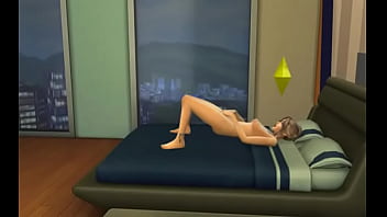 Preview 4 of Fuckvideo I N - Sim masturbates in bed